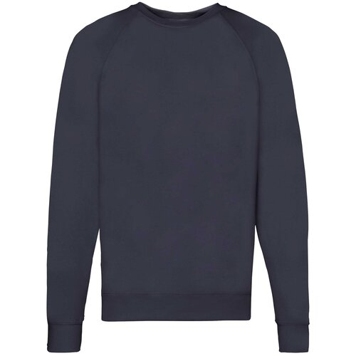 Fruit Of The Loom Navy blue men's sweatshirt Lightweight Raglan Sweat Cene