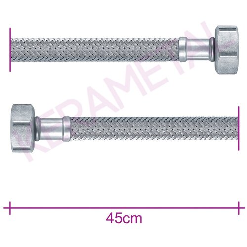 Remer brinoks fx 1/2 1/2 ff x 45 inox Cene