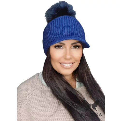Kamea Woman's Hat K.22.014.12 Navy Blue