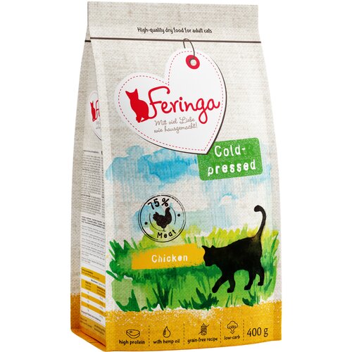 Feringa Adult hladno pre&amp;scaron;ana hrana piletina - 1,2 kg (3 x 400g) Slike