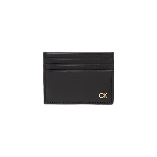 Calvin Klein Etui za kreditne kartice Ck Icon Cc Holder W/Clip K50K509625 Črna