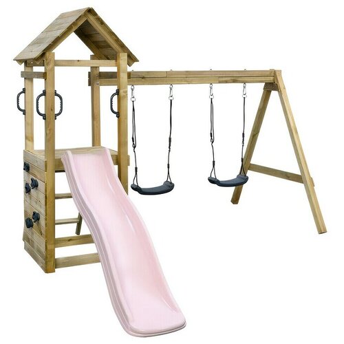 Swing King Dječja ljuljačka Maria (Š x D: 235 x 300 cm, Drvo, Roza) Cijene