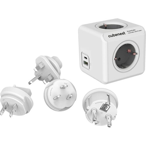 Cubenest Razdelilec PowerCube ReWirable USB Schuko &amp;ndash; Slike