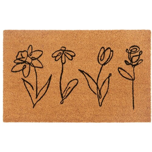 Hanse Home Otirač od kokosovih vlakana 40x70 cm Wildflowers – Cijene