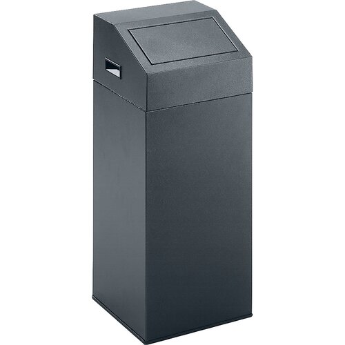 eurokraft pro Zbiralnik surovin, prostornina 45 l, ŠxVxG 320 x 790 x 320 mm, antično srebrna Cene