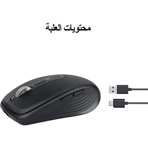 Logitech mi&amp;scaron;ka MX Anywhere 3S Bluetooth, DarkField laser Slike