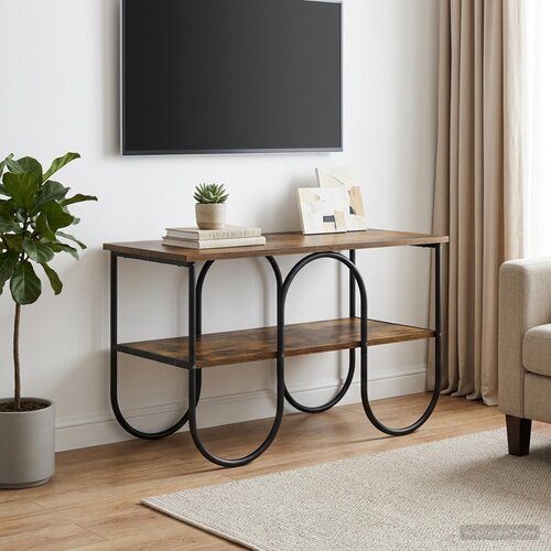  TV stalak 80 x 40 x 50 cm Dimljeni hrast Konstruirano drvo Cijene