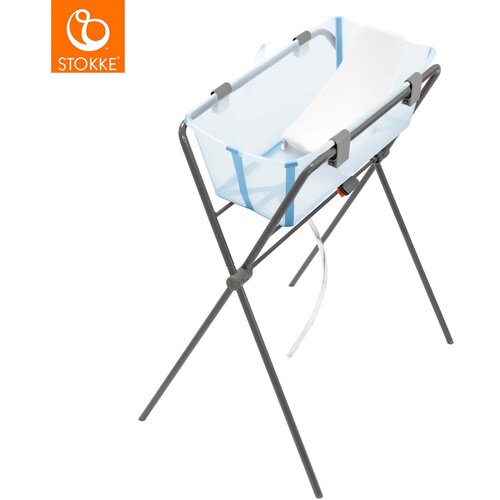 Stokke dječja kada flexi bath&reg; ocean blue + umetak za novorođenče + sklopivi stalak za kadu flexi bath&reg; grey Cijene