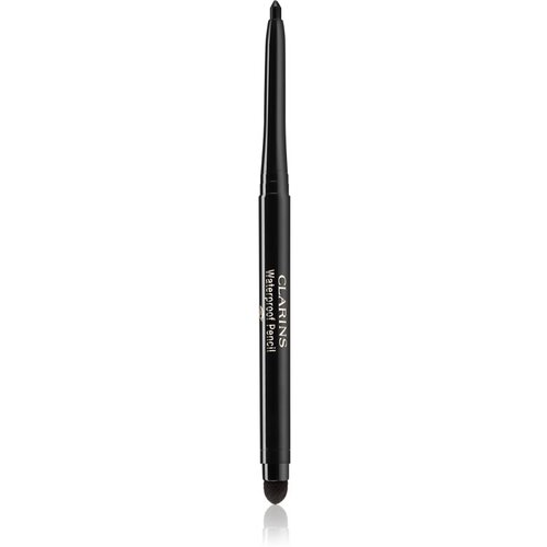 Clarins Waterproof Pencil vodoodporni svinčnik za oči odtenek 01 Black Tulip 0.29 g Slike