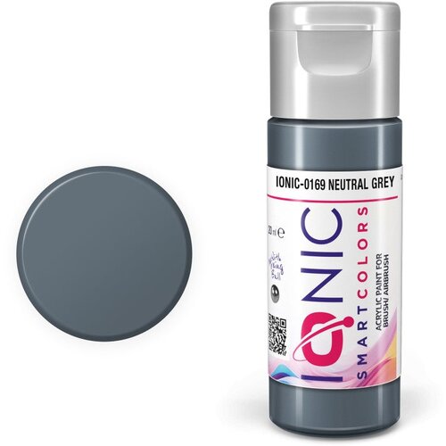 AMMO by MIG Jimenez AMMO Ionic Smart Colors Neutral Grey 20ml | Akrilna Boja za Minijature IONIC-0169 Cene