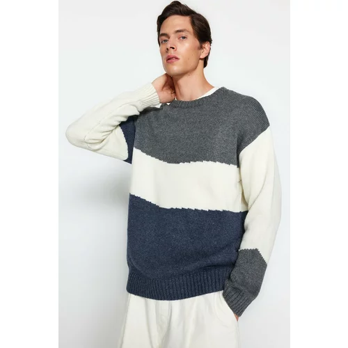 Trendyol Sweater - Multicolor - Oversize
