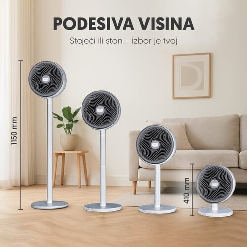 Prosto stojeći ventilator TURBO, 75W Slike