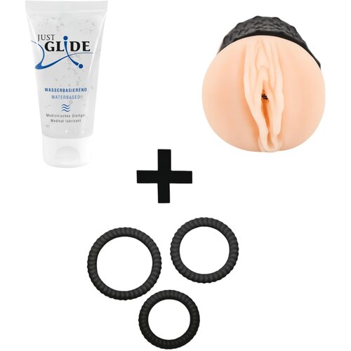 Orion Začetni komplet za ročno delo (masturbator, lubrikator, obroček za penis) Cene