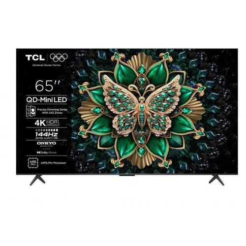 Tcl TV 65C6K, 65", QD-MiniLED, 4K UHD, Pametni, Crni Cijene