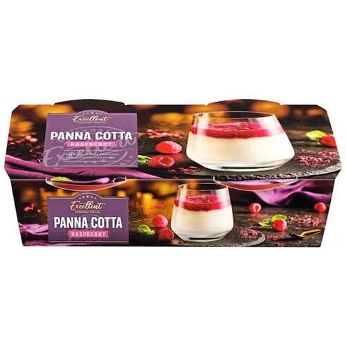 Excellent Panna Cotta Malina 2x110g Cene