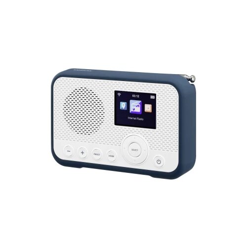 Sangean WFR-39 internetski džepni radio internet, DAB (1013), UKW (1014) internetski radio , UKW, WLAN Spotify, funkcija alarma, mogućnost punjenja bijela, plava boja Cijene