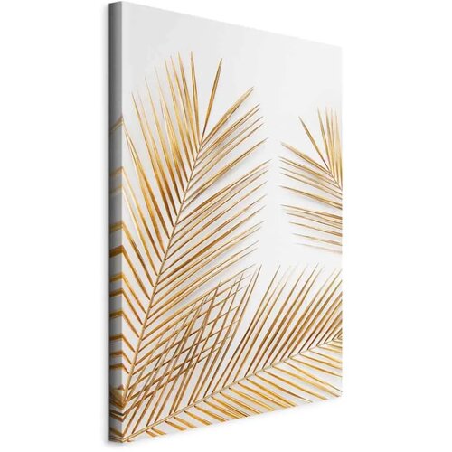  Slika - Golden Palm Leaves (1 Part) Vertical 20x30 Cene