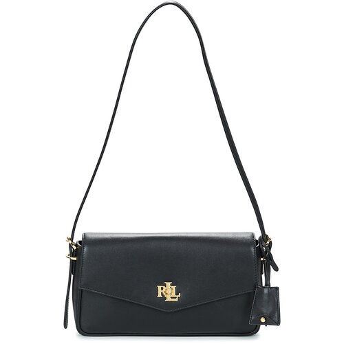 Polo Ralph Lauren FARRAH SOFT SHOULDER BAG MEDIUM Crna Slike