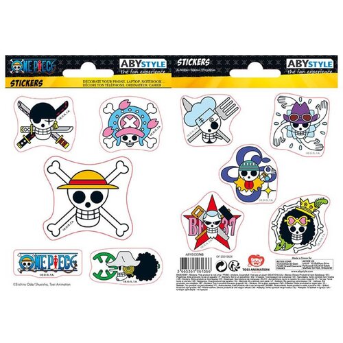 Abystyle Nalepnice - One Piece - Straw Hat Skulls Cene