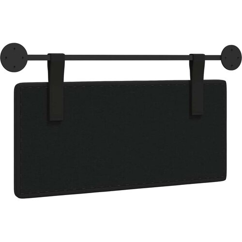  Držeće uzglavlje Zidne Crna 100 x 55 x 5 cm Lažna koža - Crna 90 cm bez LED Slike