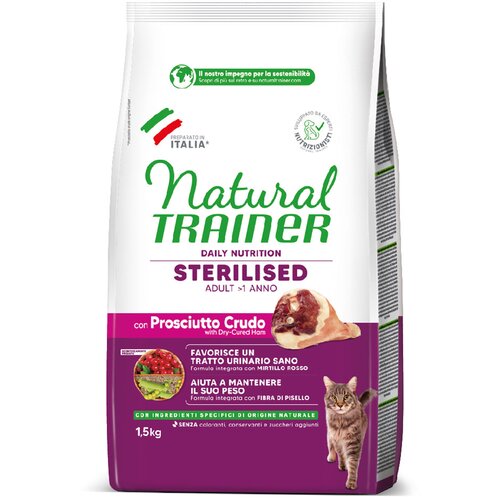 Natural trainer Sterilised suha &scaron;unka 2 x 1,5 kg Cijene