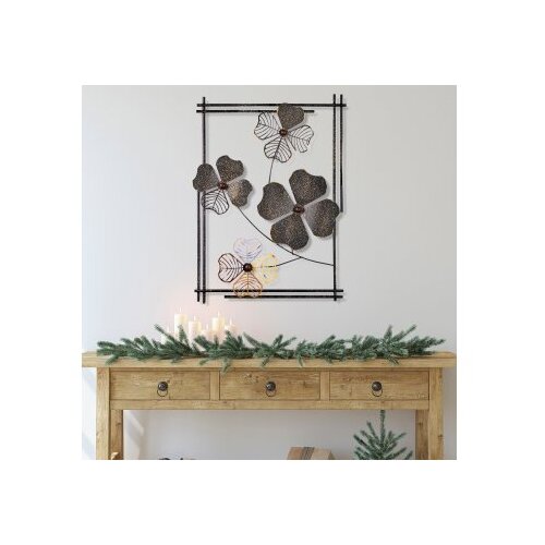 Wallity Zidna dekoracija Weinan 2, 50x70x4cm, Crna Slike