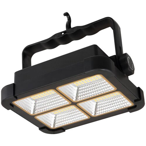 Globo Solarna LED svetilka (15 W, 1000 lm, IP44, USB, črna) Cene