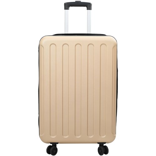 vidaXL sklopivi Kufar Tvrda Školjka 24"" Champagne 43x27x66 cm ABS Cene