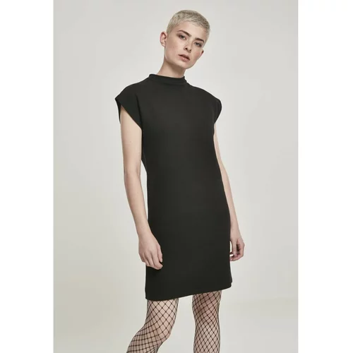 Urban Classics Ladies Naps Terry Extended Shoulder Dress black