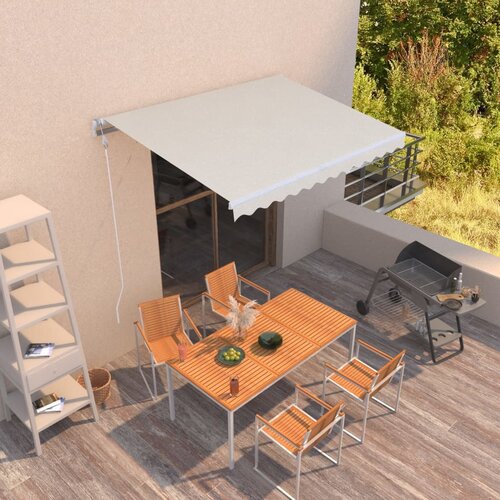  Samodejno zložljiva tenda 350x250 cm krem Cene