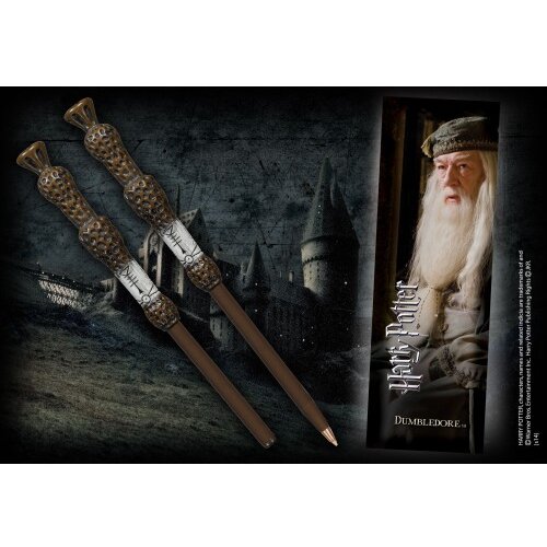 Noble Collection Harry Potter Dumbledore wand pisalo in bookmark Cene
