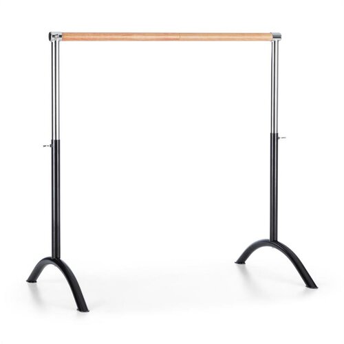 Klarfit BAR LERINA, CRNA, &amp;Scaron;IPKA ZA BALET, 110X113 CM, PRIJENOSNA, VISINSKI PODESIVA, ČELIK Slike