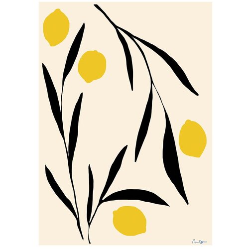 The Poster Club Plakat 50x70 cm Lemon – Cijene