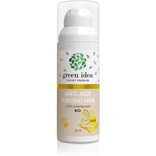 Green Idea Topvet Premium Antiage natural cream with Q10 and ginseng krema za zrelu kožu lica 50 ml Slike