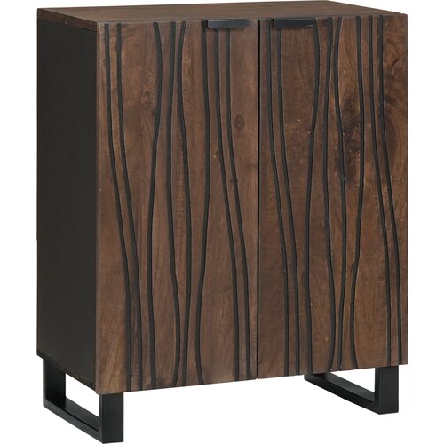 VidaXL stranski odbor 60x33,5x75 cm trden les mango Slike