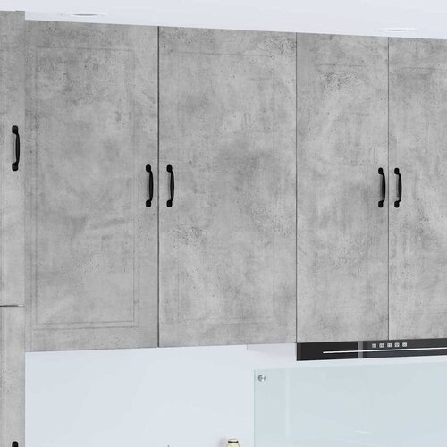 vidaXL Stenska kuhinjska omarica Betonsko siva 50 x 31 x 100 cm Cene