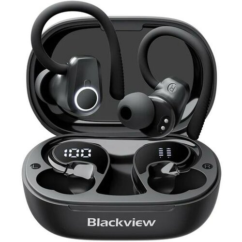 Blackview bežične slušalice sa zakačkom za uši Blackview AirBuds 60 Black/BT 5.3/USB Type-C/IPX4 Slike
