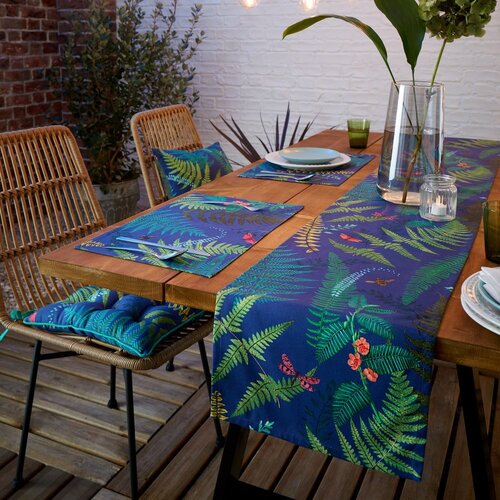 RHS Bombažen namizni tekač 33x220 cm Woodland Fern – Cene