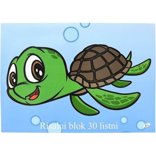  Risalni blok a3 1/30 140g želva VSE ZA ŠOLO Cene