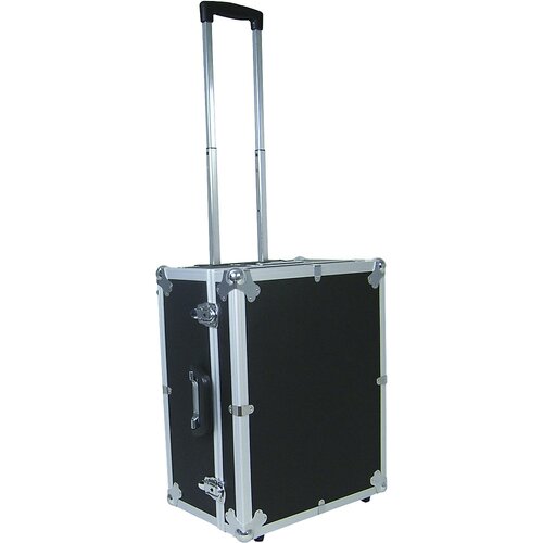 VISO Transportni zaboj, oblazinjen, z dvema kolesoma in izvlečnim vlečnim ročajem, DxŠxV 450 x 350 x 210 mm Cene