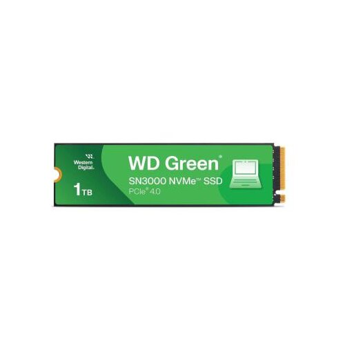 Western Digital 1TB WD Green SN3000 NVMe SSD M.2 2280 WDS100T4G0E-00CPS0 Cene