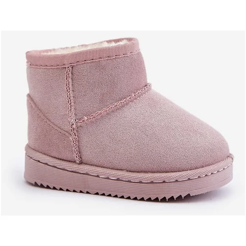 Kesi Children's insulated ankle snow boots pink Gooby