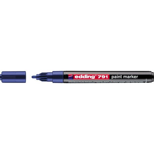 Edding paint marker E-791 1-2mm plava Cene