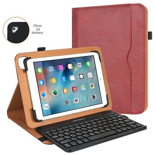 Max Mobile TABLET TORBICA FLIP 9.7"-11.5" RED sa tipkovnicom Cijene