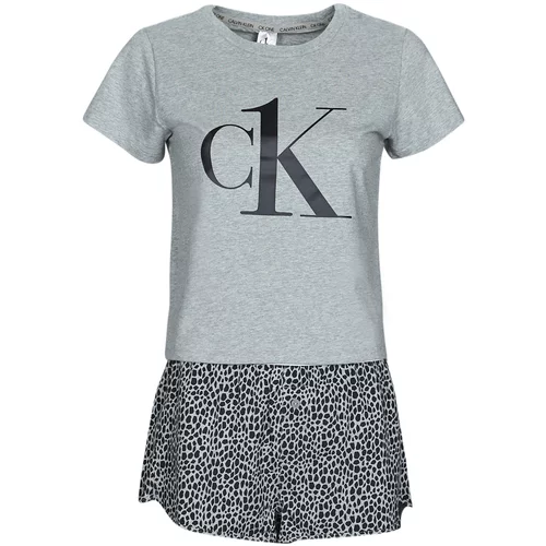 Calvin Klein Jeans Pižame & Spalne srajce SLEEP SHORT Siva