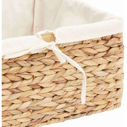  Ko&amp;scaron;are za shranjevanje 3 kos Vodna hijacinta 40 x 30 x 18 cm Slike