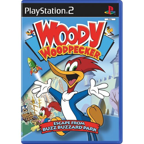Woody Woodpecker Escape From Buzz Buzzard Park - igra v nem&scaron;čini (PS2) - rabljeno Cene