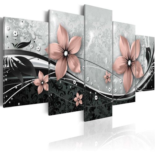  Slika - Orange flower of night 100x50 Slike