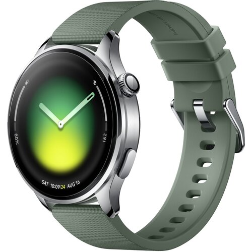 Xiaomi Watch 5 3.91 cm (1.54) AMOLED 47 mm Digital 480 x 480 pixels Touchscreen Silver GPS (satellite) Slike