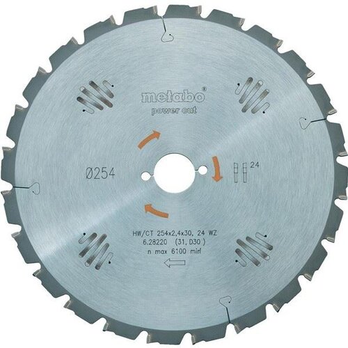 Metabo 628041000 List za ger &amp;oslash;216x30mm, HW/CT, 48 zuba WZ Slike